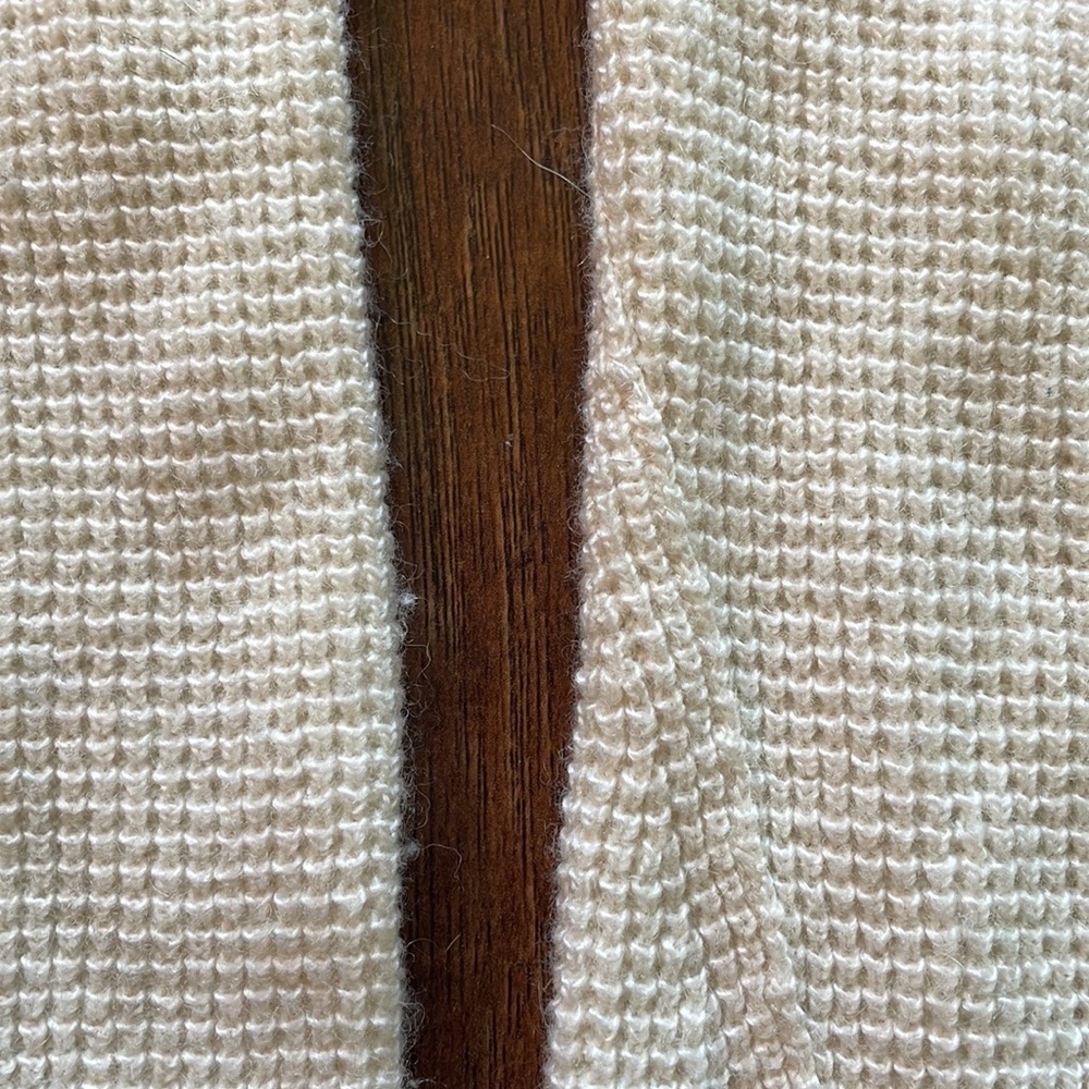 Madewell Alpaca Wool Blend Loose Fit Oversized Sweater Buttons Size XS - Picture 9 of 10